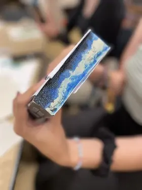 Painted Edges: Design Your Book Edges! — P.C. Paunsdorf Center Leipzig, Leipzig