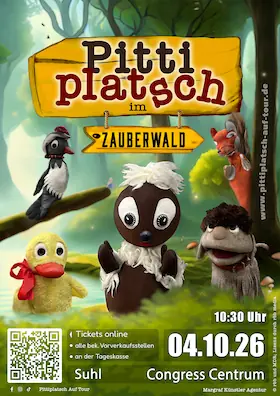 Pittiplatsch im Zauberwald — Congress Centrum Suhl, Suhl