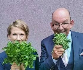 Kafka-Revue mit Anne-Dore Krohn und Denis Scheck — Kurhaus Bad Mergentheim, Bad Mergentheim