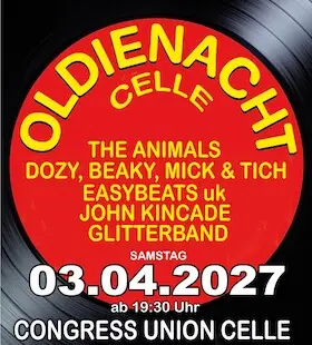 OLDIENACHT Celle - The Original Bands of the 60s and 70s — Congress Union, Celle