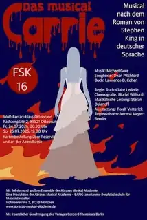 Кэрри - мюзикл на немецком языке по бестселлеру Стивена Кинга
