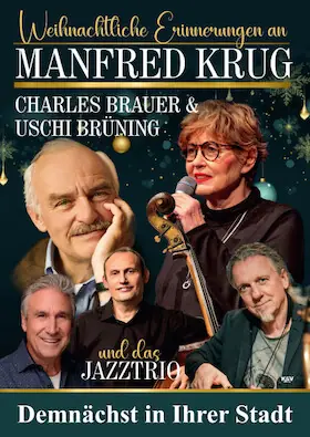 Weihnachtliche Erinnerungen an Manfred Krug — Konzert- & Tagungshalle Nikolai-Kirche, Freiberg