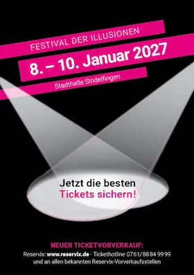 Festival der Illusionen 2027 - Die große Zaubergala — Stadthalle Sindelfingen, Sindelfingen