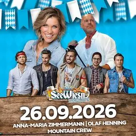 See Wiesn 2026 - Октоберфест на озере Дутенхофенер Зее с Анной Марией Циммерманн, Mountain Crew и Олафом Хеннингом — Dutenhofener See, Вецлар
