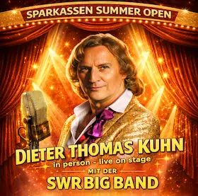 Dieter Thomas Kuhn se SWR Big Band — Sparkassen Carré, Tübingen