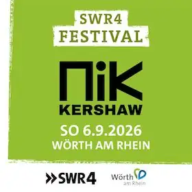 SWR4 Concert with Nik Kershaw