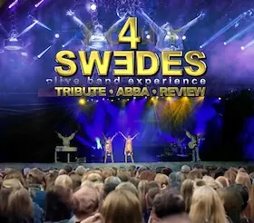 4 Swedes - ABBA Review - Thank You For The Music — Weinheimer Schloss, Weinheim