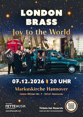 London Brass - "Joy to the world" - Weihnachten mit London Brass — Markuskirche Hannover, Hannover