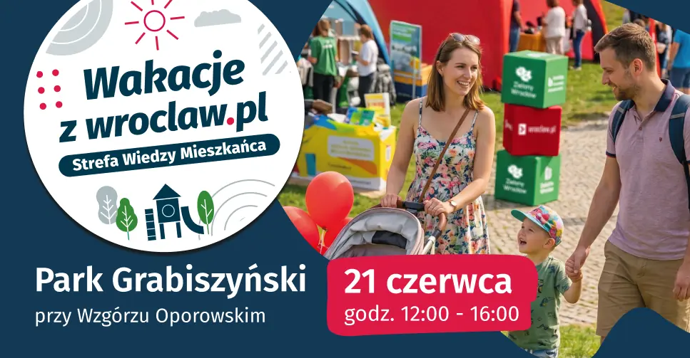 Summer Holidays with wroclaw.pl in Grabiszyński Park! — Grabiszyński Park in Wrocław, Wrocław