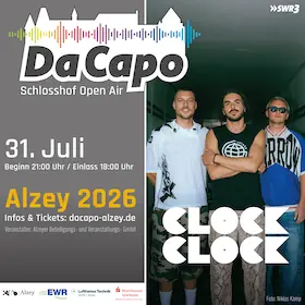 Da Capo 2026 - ClockClock — Schloss Alzey, Alzey
