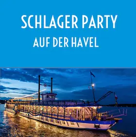 Schlagerparty auf der Havel — Anleger Tegel / Greenwichpromenade, Berlin