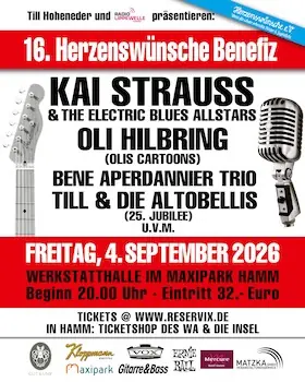 16. Herzenswünsche Benefiz - Till Hoheneder und Freunde — Maximilianpark, Hamm