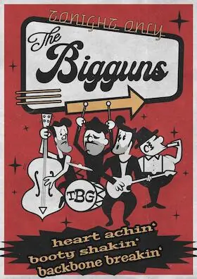 The Bigguns - heart achin' - booty shakin' - backbone breakin' — Neues Schauspielhaus Uelzen, Uelzen