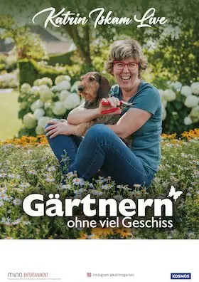 Katrin Iskam "Gärtnern ohne viel Geschiss" - živé turné bestsellerové autorky a zahradní blogerky — Stadthalle Ludwigslust, Ludwigslust