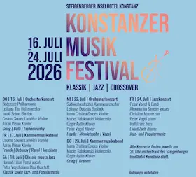 Konstanzer Musikfestival | Classic meets Jazz — Steigenberger Inselhotel, Konstanz