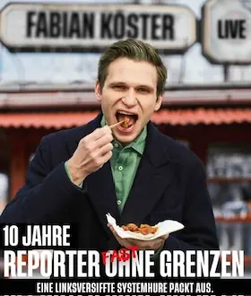 Fabian Köster: 10 Years as a Reporter - Almost - Without Borders - Centralstation Guest at Staatstheater Darmstadt — Staatstheater Darmstadt, Darmstadt
