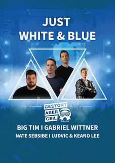 Just White & Blue