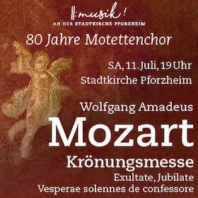 80 lat Motettenchor — Evangelische Stadtkirche, Pforzheim