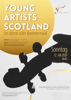 Young Artists Scotland - wieczór kameralistyki — Hospitalkirche Schwäbisch Hall, Schwäbisch Hall