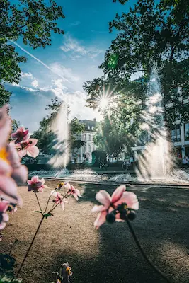 Einfach anziehend: die Brunnen in Fürth — Hauptbahnhof Fürth, Fürth