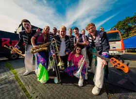 Druckluft - die Karnevals-Brass-Party-Pop-Band — Volksbank-Arena im Gartenschaupark Rietberg, Rietberg