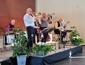 Kultur-Frühstück 2026 - Jazzmo (Dixie-Jazz) — Kursaal Hirsau, Calw-Hirsau