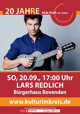 Lars Redlich - Musikcomedy — Bürgerhaus Bovenden, Bovenden