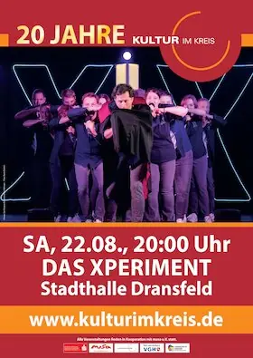Das Xperiment - A Cappella Music — Stadthalle Dransfeld, Dransfeld