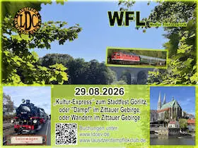"Kultur-Express" to the Görlitz City Festival or into the Zittau Mountains — Hauptbahnhof Cottbus, Cottbus