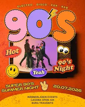 The Super 90's Summer Night — Burg Trausnitz, Landshut