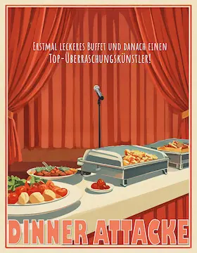 Dinner Attacke — Cabaret Queue, Dortmund