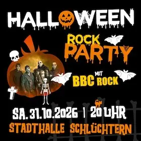 HALLOWEEN PARTY III - with BBC ROCK — Stadthalle Schlüchtern, Schlüchtern