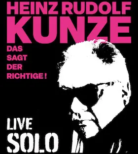 Heinz Rudolf Kunze - Das sagt der Richtige - Solo Live — Seebühne Bad Staffelstein, Bad Staffelstein