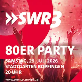 SWR3 - Party 80. let — Stadtgarten Bopfingen, Bopfingen