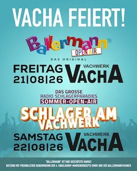 Vacha feiert! - Kombinovaná vstupenka — Vachwerk, Vacha
