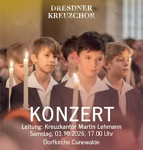 Дрезденский хор мальчиков - Концерт в Дорфкирхе Куневальде — Dorfkirche Cunewalde, Cunewalde