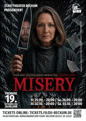 Misery - nach dem gleichnamigen Roman von Stephen King — Stadttheater Beckum, Beckum
