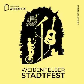 Weißenfelser Stadfest 2026: двухдневный билет - действителен в субботу 29.08.26 и воскресенье 30.08.26.