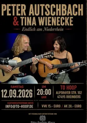 Peter Autschbach & Tina Wienecke - Endlich am Niederrhein — to hoop, Rheinberg