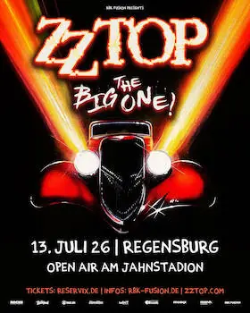 ZZ TOP - The Big One! — Jahnstadion, Регенсбург