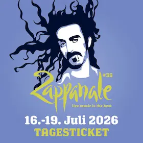 ZAPPANALE 2026 - FESTIVAL TICKET — Galopp-Rennbahn Bad Doberan, Bad Doberan