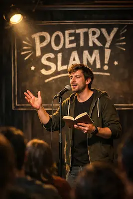 Reimnacht - Poetry Slam - Lyrik - Rap - Stand-Up - Comedy - Kabarett - Spoken Word — Wildbadsaal, Weißenburg in Bayern