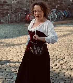 Freiburg Living History: Die Wanderhure — Martinstor, Freiburg im Breisgau
