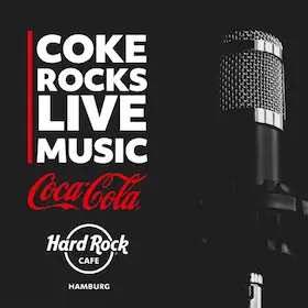 Coke Rocks Hamburg - Livemusic Sessions v Hard Rock Cafe Hamburg — Hard Rock Cafe Hamburg, Hamburk