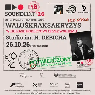 Soundedit'26 - WaluśKraksaKryzys плюс гості на честь Роберта Брилевського