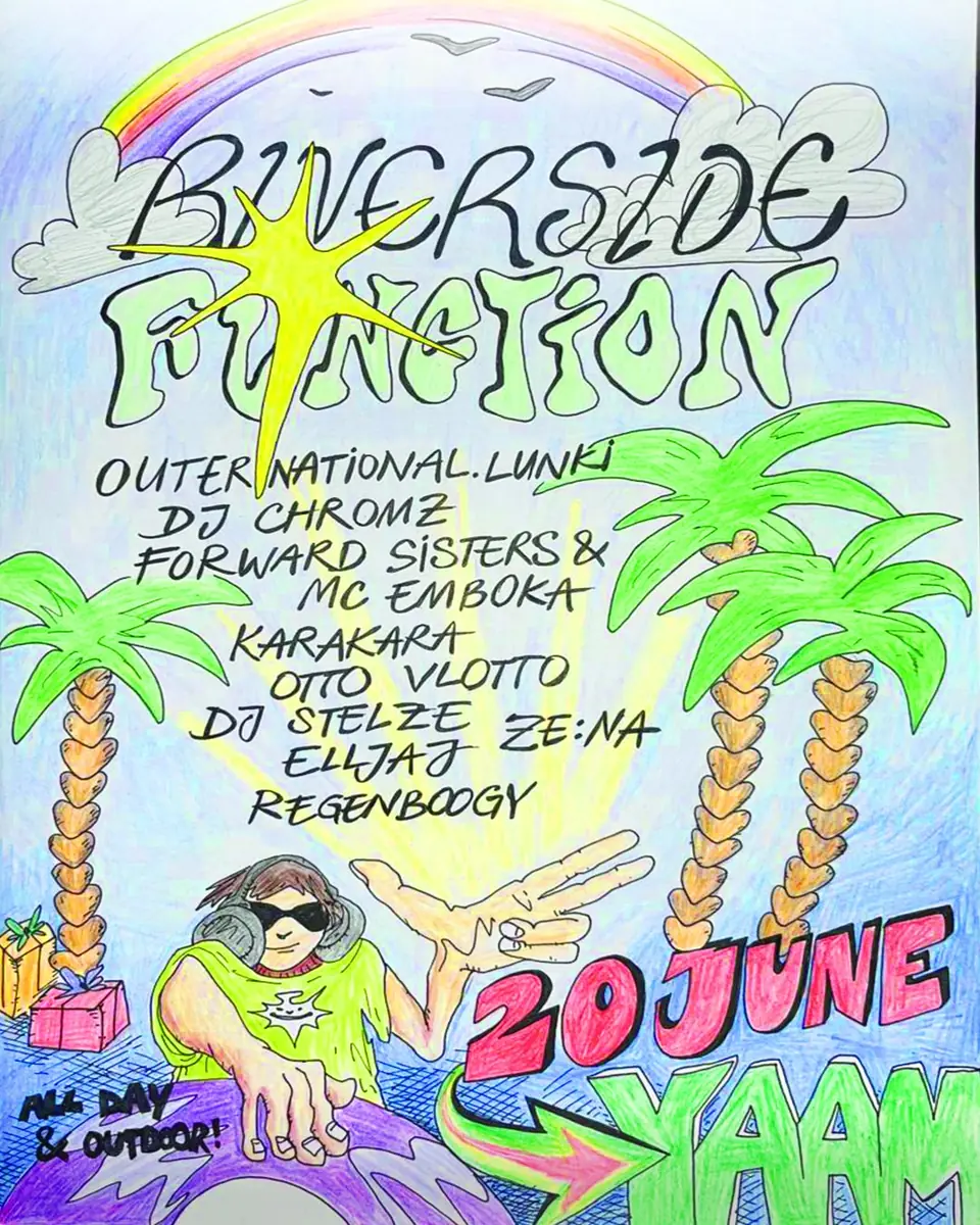 Riverside Function — YAAM Berlin, Berlin