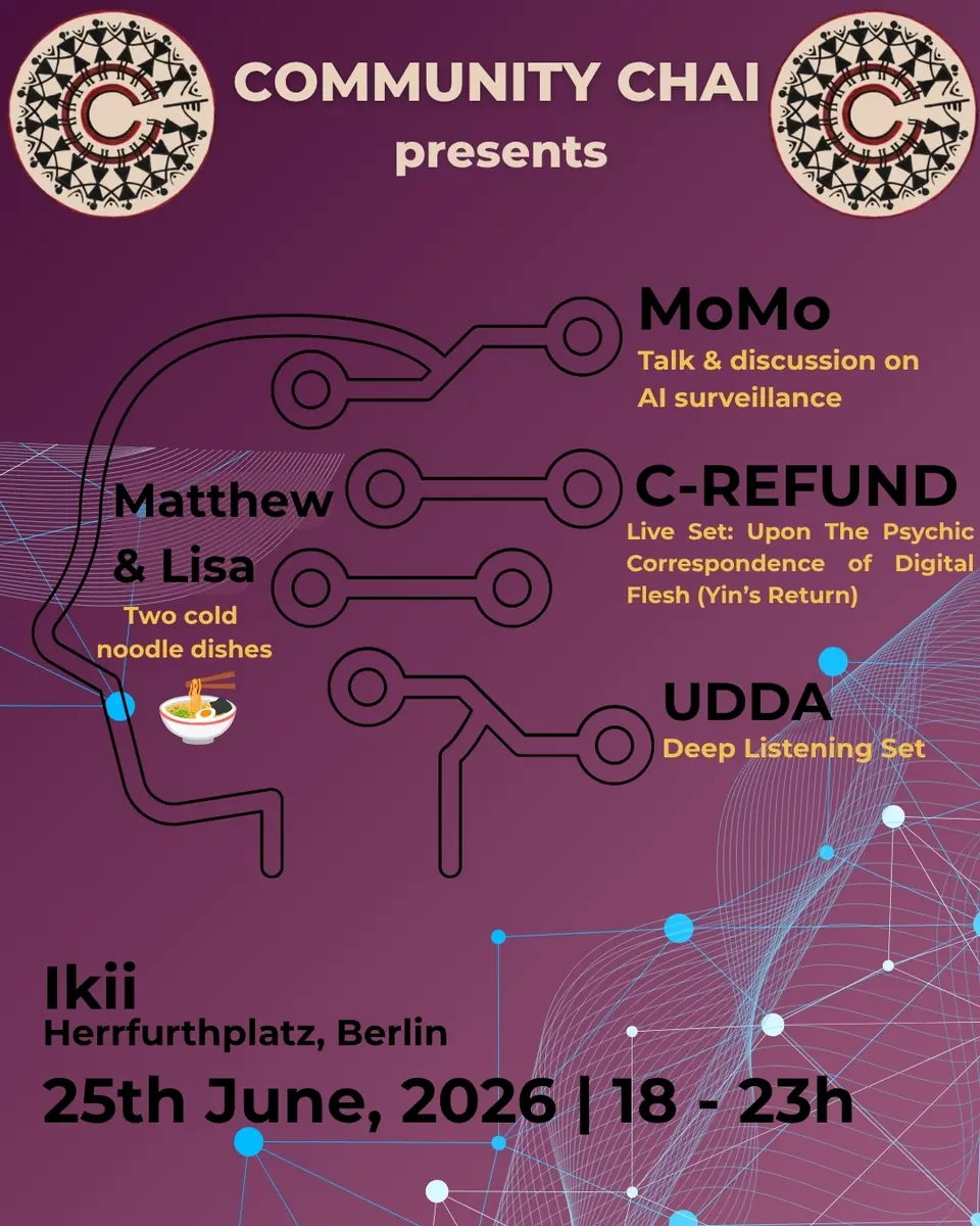 Community Chai — Ikii, Berlín