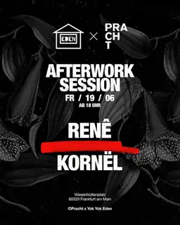 AFTERWORK SESSION AT YOKYOK EDEN pres. by Pracht