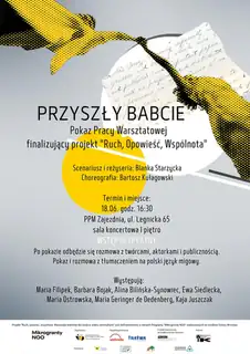 Budoucí babičky - ukázka workshopové práce