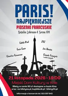 PARIS! NEJKRÁSNĚJŠÍ FRANCOUZSKÉ PÍSNĚ